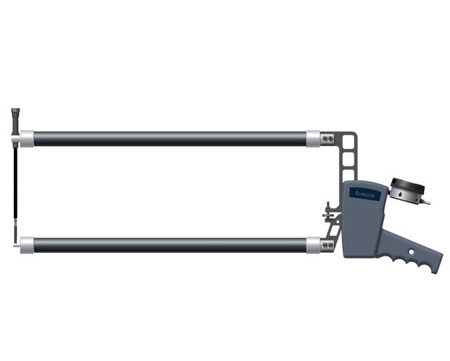 Digitální úchylkoměr s měřicími rameny pro vnější měření 0-100/0,1 mm, kuličky 5 mm