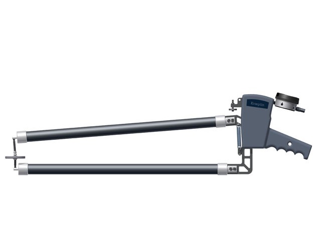 Digitální úchylkoměr s měřicími rameny pro vnější měření 0-100 mm s talířky 50 mm
