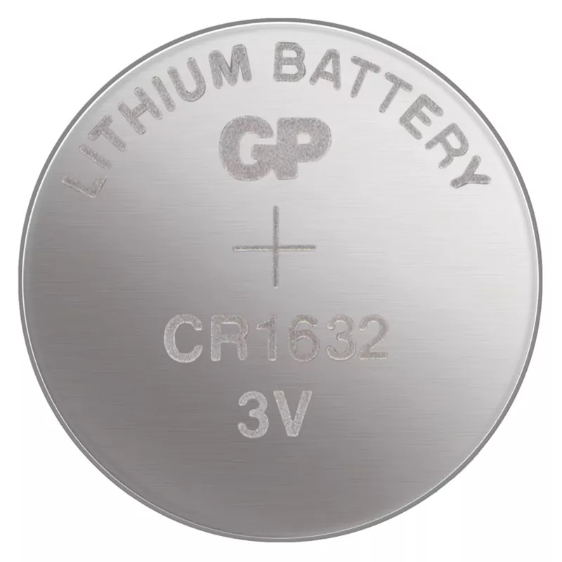 Lithiová knoflíková baterie 3V GP CR1632, 16,0×3,2 mm