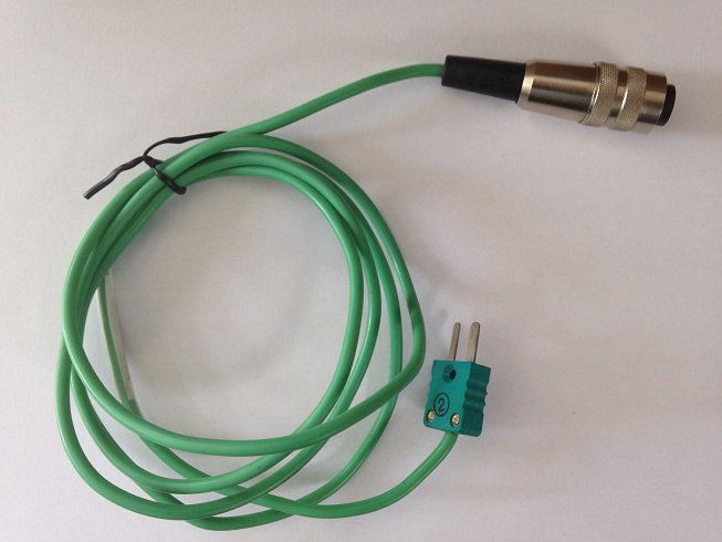Připojovací kabel 2 m, 6-pól. konektor + plochý minikonektor typ K   