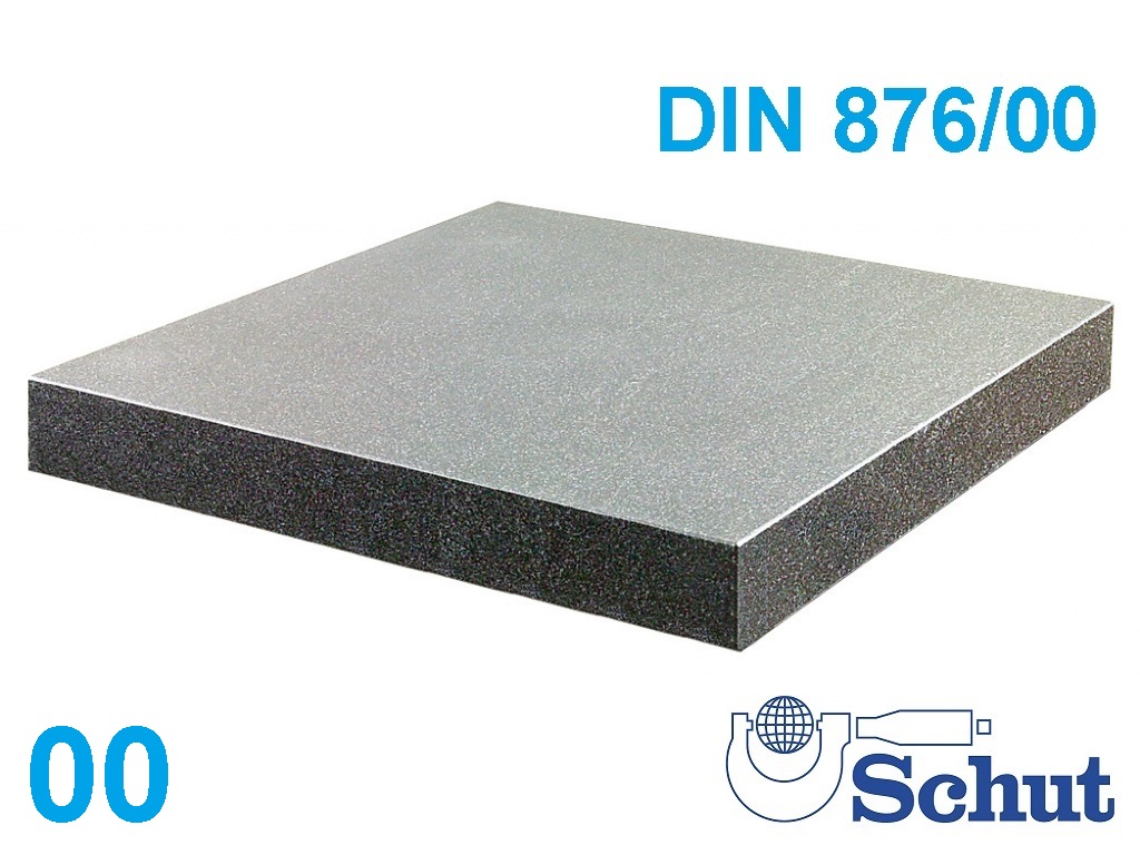 Granitová příměrná deska 250x250x50 mm, DIN 876/00