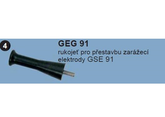 Rukojeť pro přestavbu zarážecí elektrody GSE91