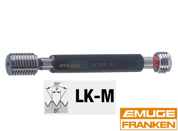 závitový kalibr - trn oboustranný LK-M 3 BT Self-Lock