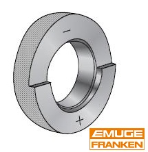 Hladký kuželový kalibr kroužek R1" 1/4  No.4  EN 10226/ ISO 7