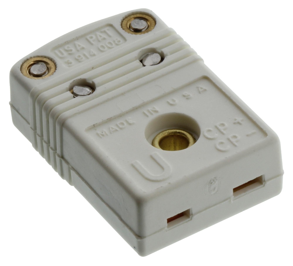 miniaturní konektor s popisovacím okénkem, typ U (měď / nekompenzovaný), zásuvka