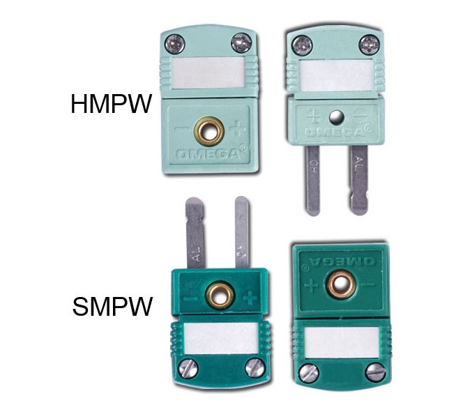 SMPW-J-M - miniaturní konektor s popisovacím okénkem, typ J, zástrčka 