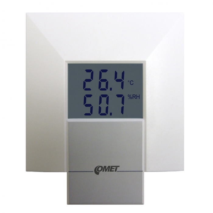 T7418 Interiérový snímač teploty, vlhkosti a atmosférického tlaku s výstupem RS485