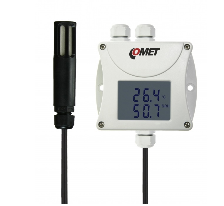 T7411 Snímač teploty, vlhkosti a atmosférického tlaku s výstupem RS485