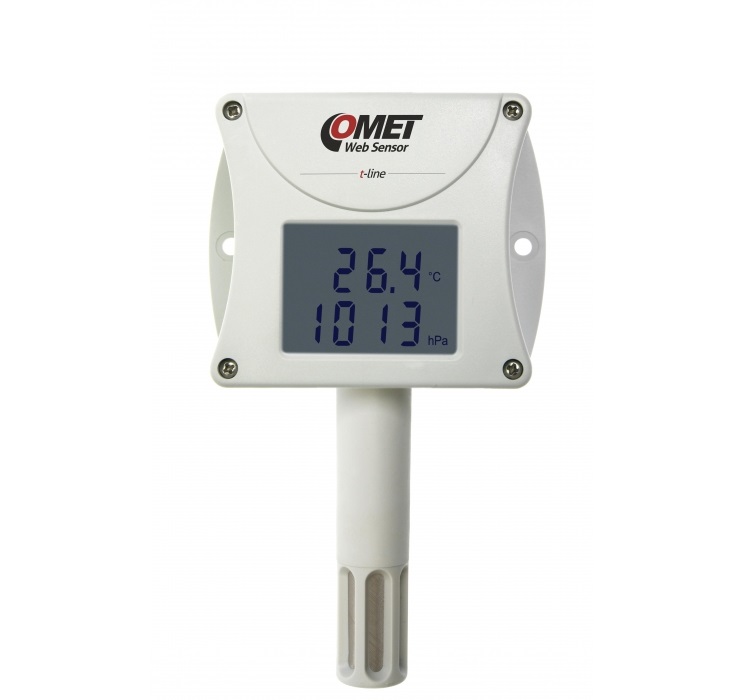 T7510 Web Sensor - snímač teploty, vlhkosti a barometrického tlaku s výstupem Ethernet