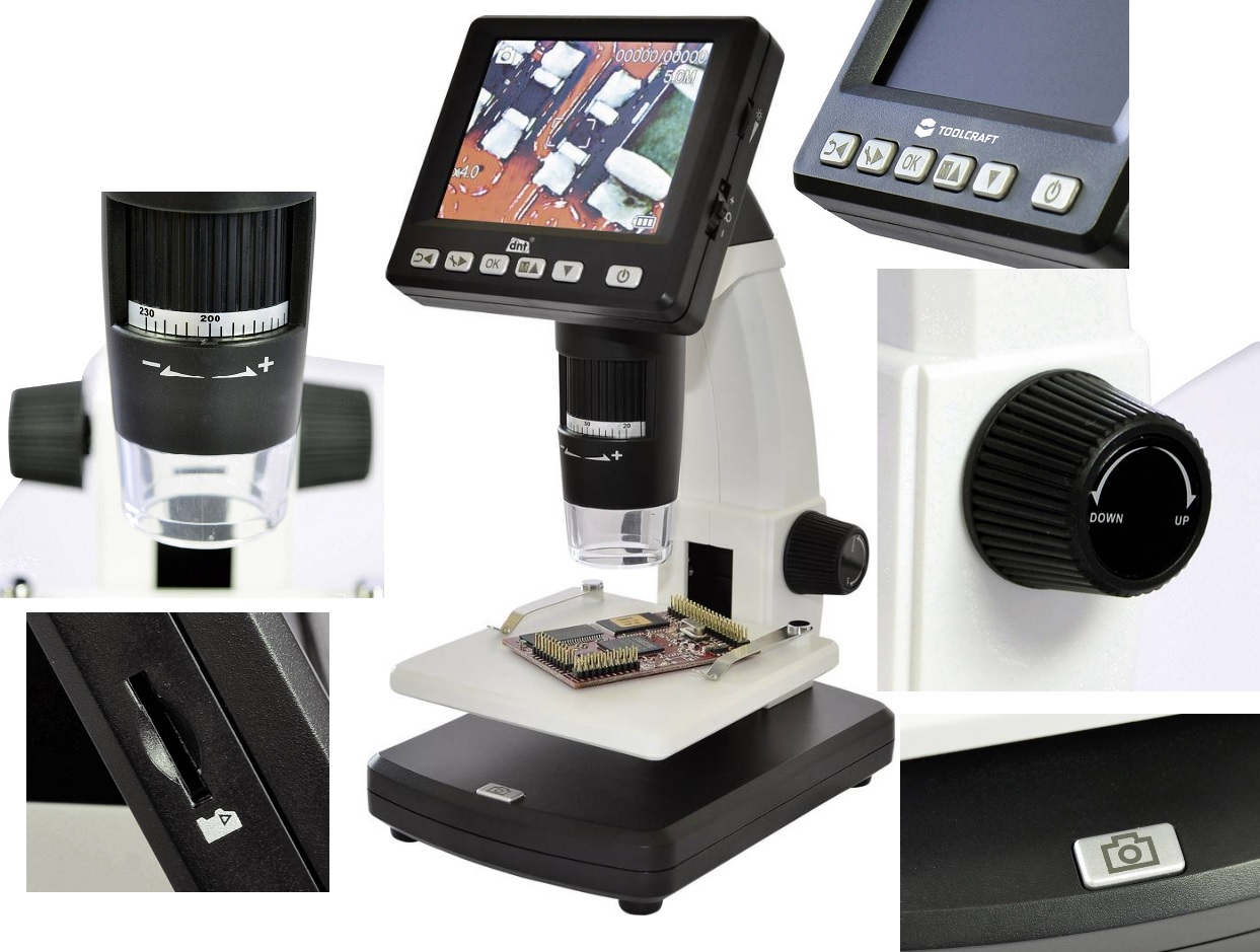 Microscope USB Toolcraft Digimicro Lab5.0