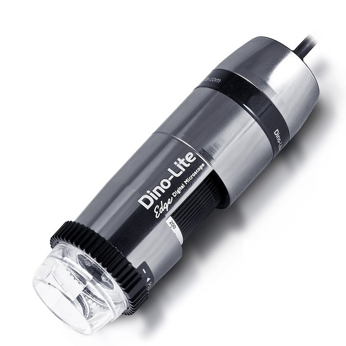 USB Mikroskop měřicí, 5 Mpx, zvětšení 20-220x, 8 LED, hliník, s polarizací