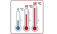 Akreditovaná kalibrace teploměrů (pro sklady) 0 °C, +15 °C, +25 °C
