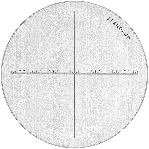 Měřicí destička S-1983-S STANDARD, (15-0-15) mm, průměr 35 mm