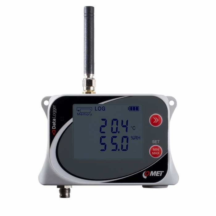 U3121M - Záznamník teploty a vlhkosti pro externí sondu s vestavěným GSM modemem