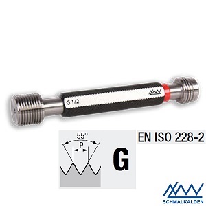G 3/8 LH (levý)  Závitový kalibr - trn oboustranný, ISO 228-2