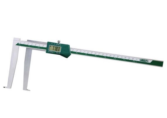 Digitální posuvné měřítko INSIZE 25-300 mm s velkými vnitřními spodními rameny