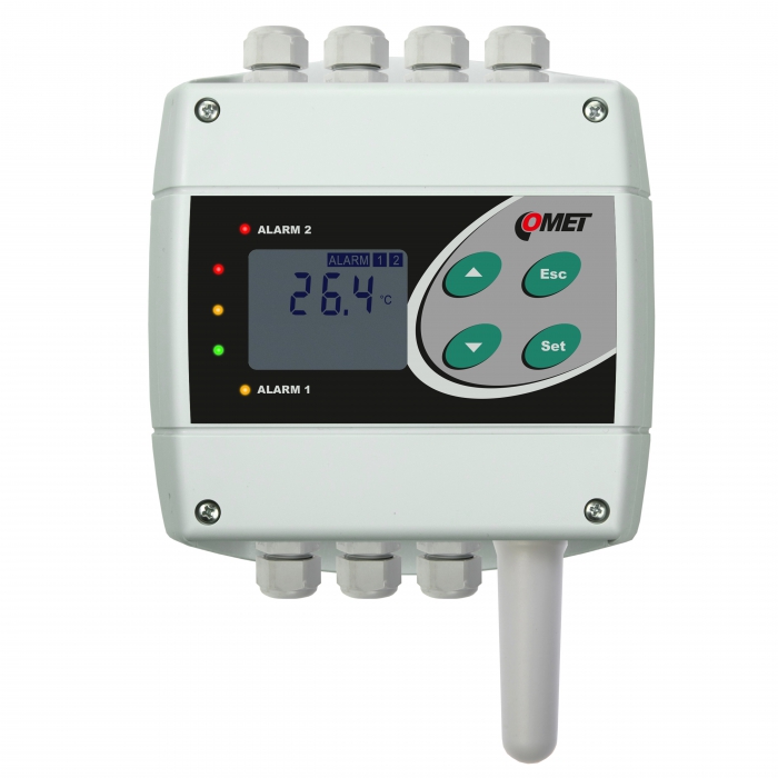 snímač a regulátor teploty s výstupem RS485